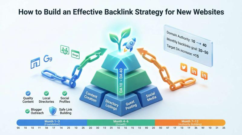 Cara Menyusun Strategi Backlink yang Efektif untuk Website Baru