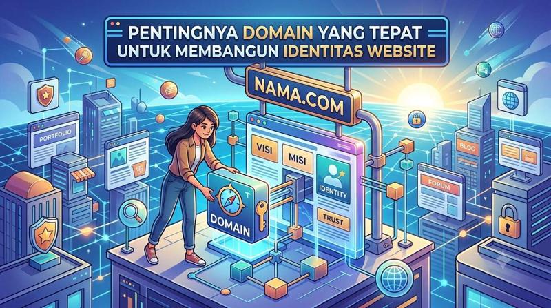 Pentingnya Domain yang Tepat untuk Membangun Identitas Website