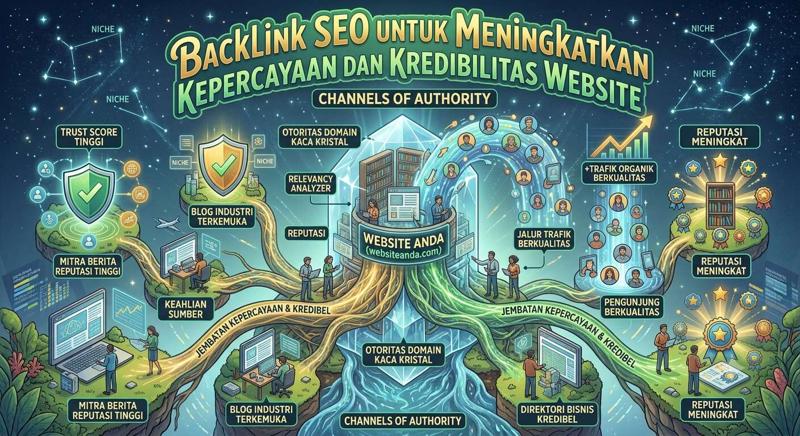 Backlink SEO untuk Meningkatkan Kepercayaan dan Kredibilitas Website