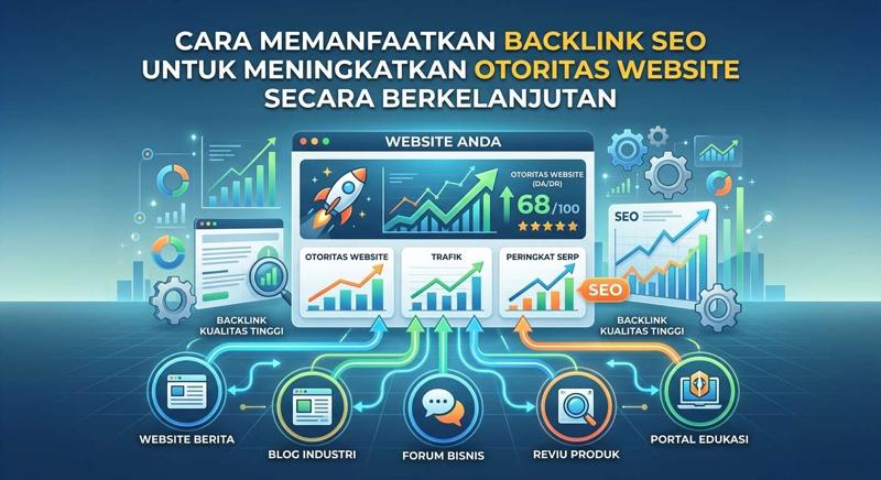 Cara Memanfaatkan Backlink SEO untuk Meningkatkan Otoritas Website Secara Berkelanjutan