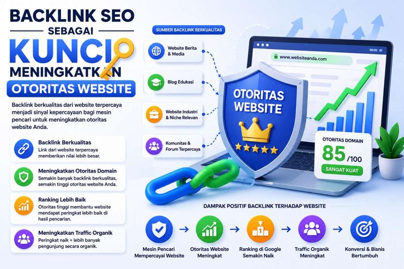 Backlink SEO sebagai Kunci Meningkatkan Otoritas Website