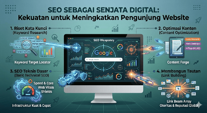 SEO sebagai Senjata Digital untuk Meningkatkan Pengunjung Website