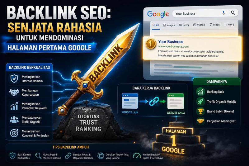 Backlink SEO: Senjata Rahasia untuk Mendominasi Halaman Pertama Google