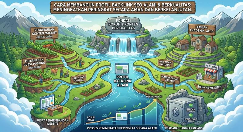 Cara Membangun Profil Backlink SEO yang Alami dan Berkualitas